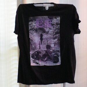 Black Graphic Tee